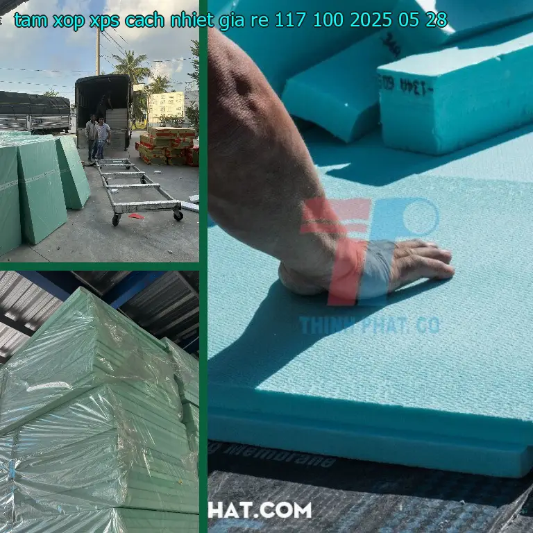 Ngày sản xuất tấm xốp XPS cách nhiệt giá rẻ 117.100₫: 2025-05-28 Ngày sản xuất tấm xốp XPS cách nhiệt giá rẻ 117.100₫: 2025-05-28