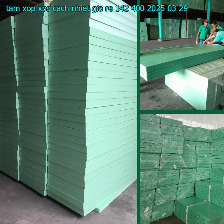 Ngày sản xuất tấm xốp XPS cách nhiệt giá rẻ 142.400₫: 2025-03-29 Ngày sản xuất tấm xốp XPS cách nhiệt giá rẻ 142.400₫: 2025-03-29