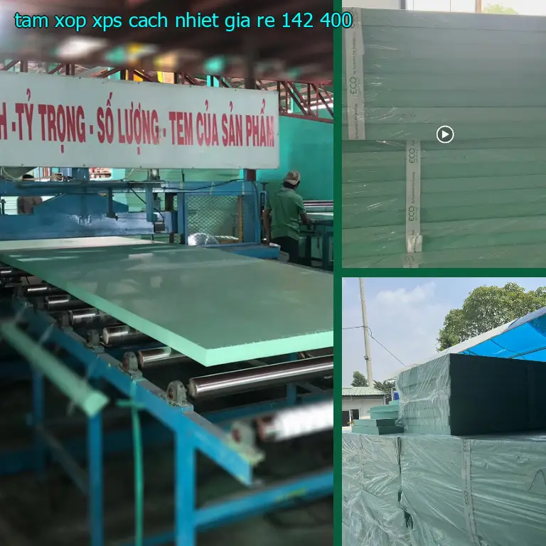 Tấm xốp XPS cách nhiệt giá rẻ 142.400₫