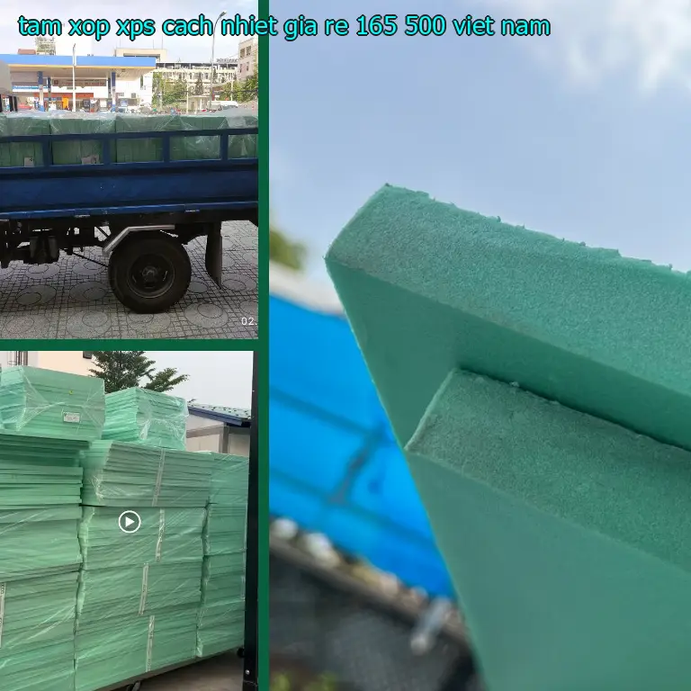 Xuất xứ tấm xốp XPS cách nhiệt giá rẻ 165.500₫: Việt Nam