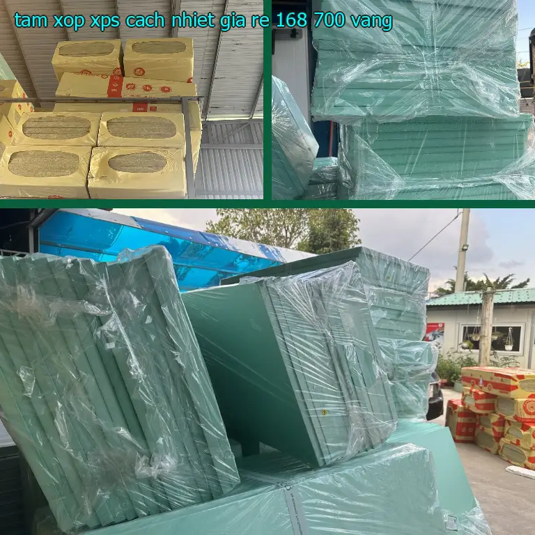 Màu sắc tấm xốp XPS cách nhiệt giá rẻ 168.700₫: Vàng