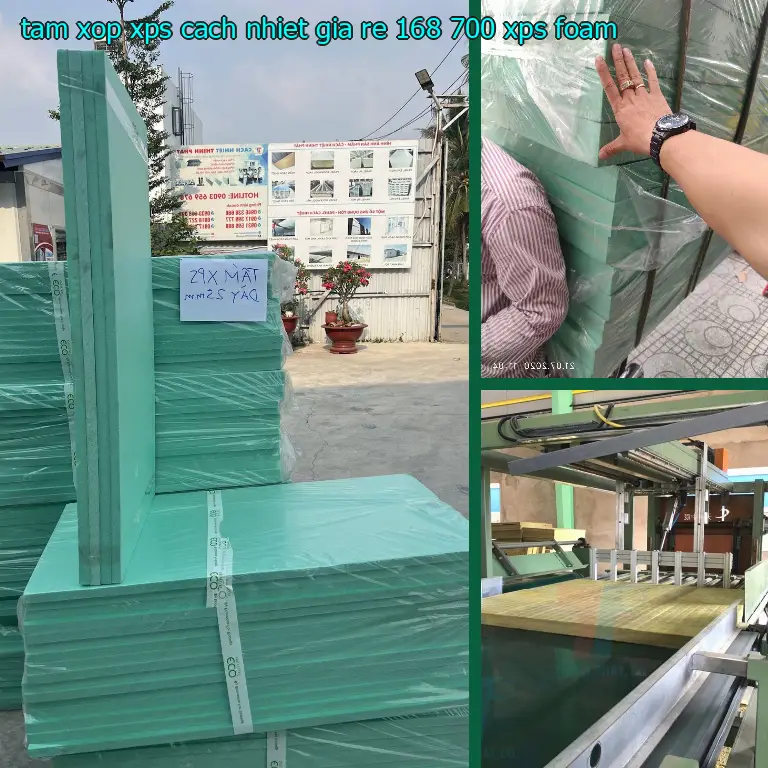 Danh mục tấm xốp XPS cách nhiệt giá rẻ 168.700₫: XPS Foam