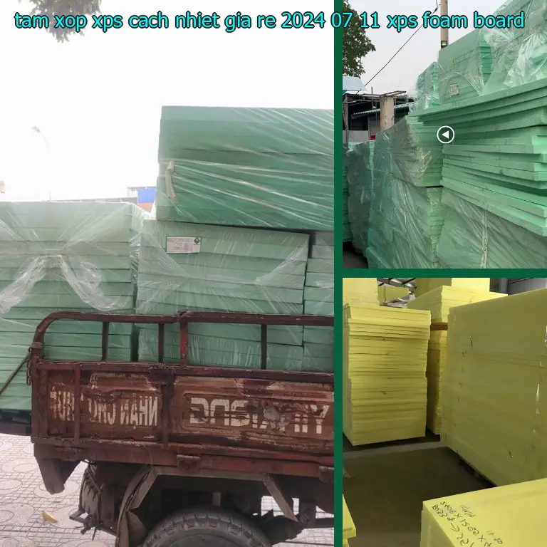 Danh mục tấm xốp XPS cách nhiệt giá rẻ 2024-07-11: XPS Foam Board Danh mục tấm xốp XPS cách nhiệt giá rẻ 2024-07-11: XPS Foam Board