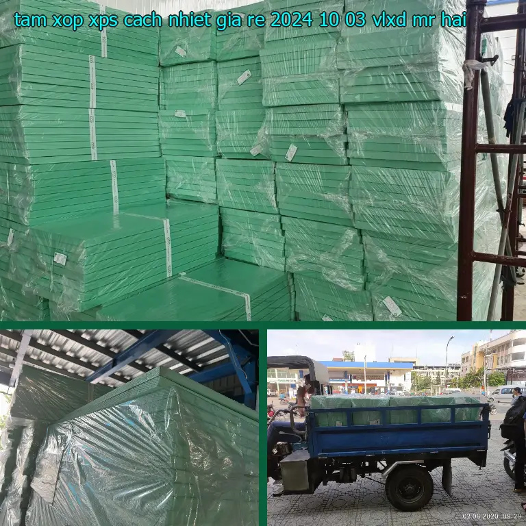 Nhà cung cấp tấm xốp XPS cách nhiệt giá rẻ 2024-10-03: VLXD Mr.HẢI Nhà cung cấp tấm xốp XPS cách nhiệt giá rẻ 2024-10-03: VLXD Mr.HẢI