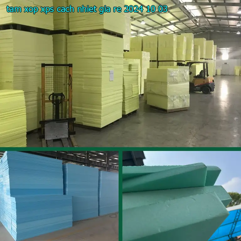 Tấm xốp XPS cách nhiệt giá rẻ 2024-10-03