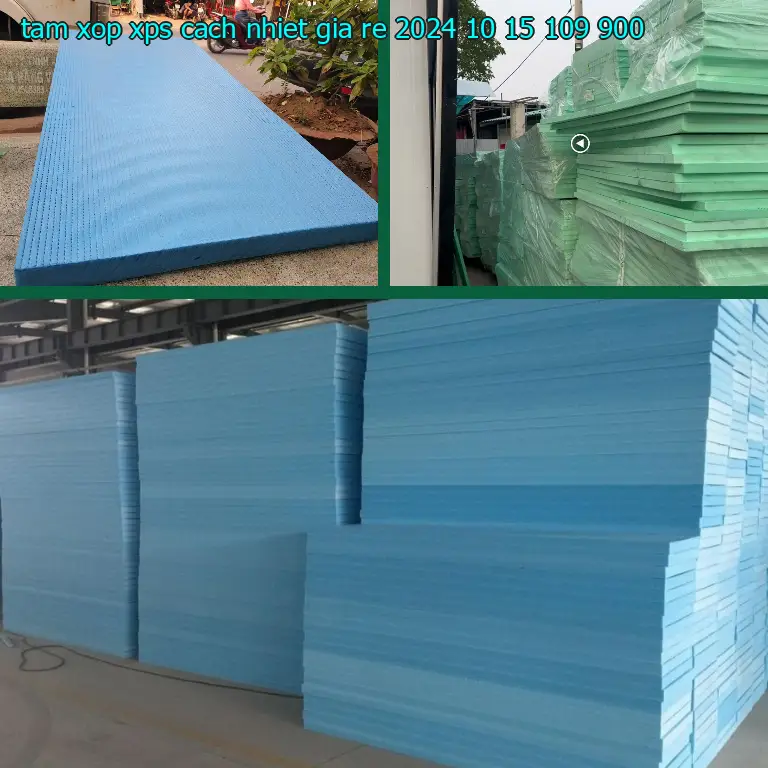 Đơn giá tấm xốp XPS cách nhiệt giá rẻ 2024-10-15: 109.900₫