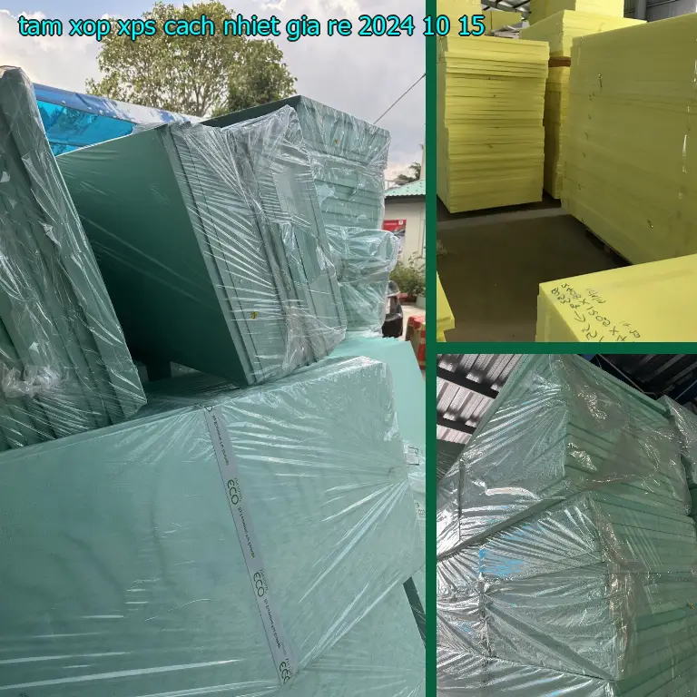 Tấm xốp XPS cách nhiệt giá rẻ 2024-10-15