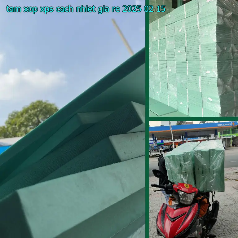Tấm xốp XPS cách nhiệt giá rẻ 2025-02-15