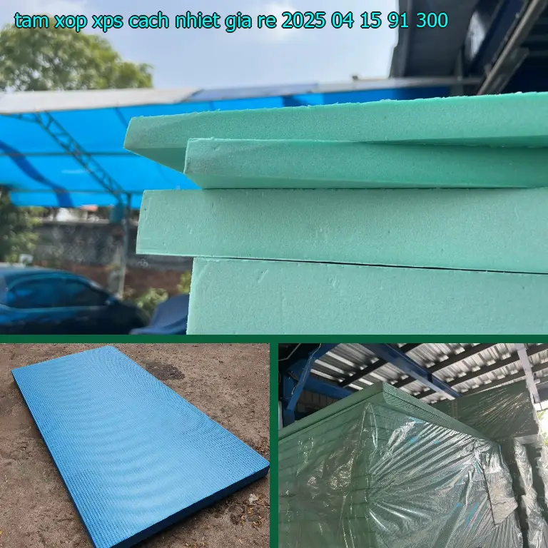 Đơn giá tấm xốp XPS cách nhiệt giá rẻ 2025-04-15: 91.300₫ Đơn giá tấm xốp XPS cách nhiệt giá rẻ 2025-04-15: 91.300₫