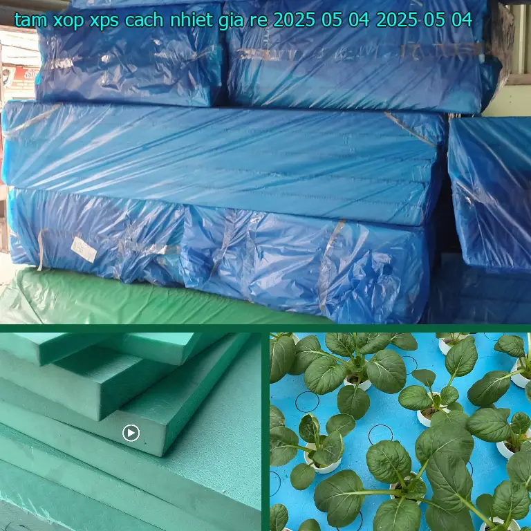 Ngày sản xuất tấm xốp XPS cách nhiệt giá rẻ 2025-05-04: 2025-05-04