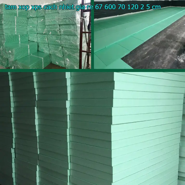 Kích thước tấm xốp XPS cách nhiệt giá rẻ 67.600₫: 70*120*2.5 cm Kích thước tấm xốp XPS cách nhiệt giá rẻ 67.600₫: 70*120*2.5 cm