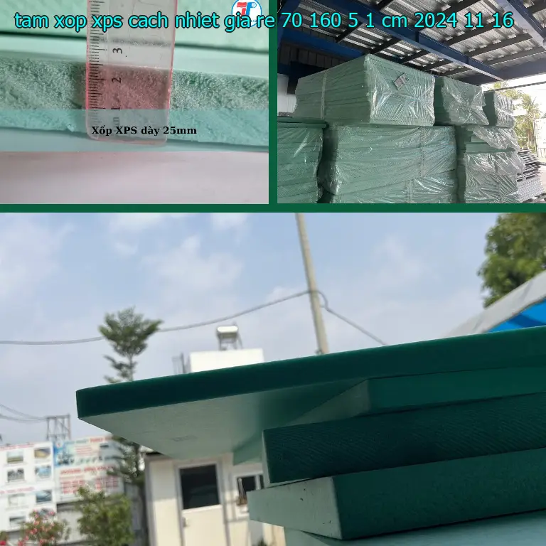 Ngày sản xuất tấm xốp XPS cách nhiệt giá rẻ 70*160*5.1 cm: 2024-11-16 Ngày sản xuất tấm xốp XPS cách nhiệt giá rẻ 70*160*5.1 cm: 2024-11-16