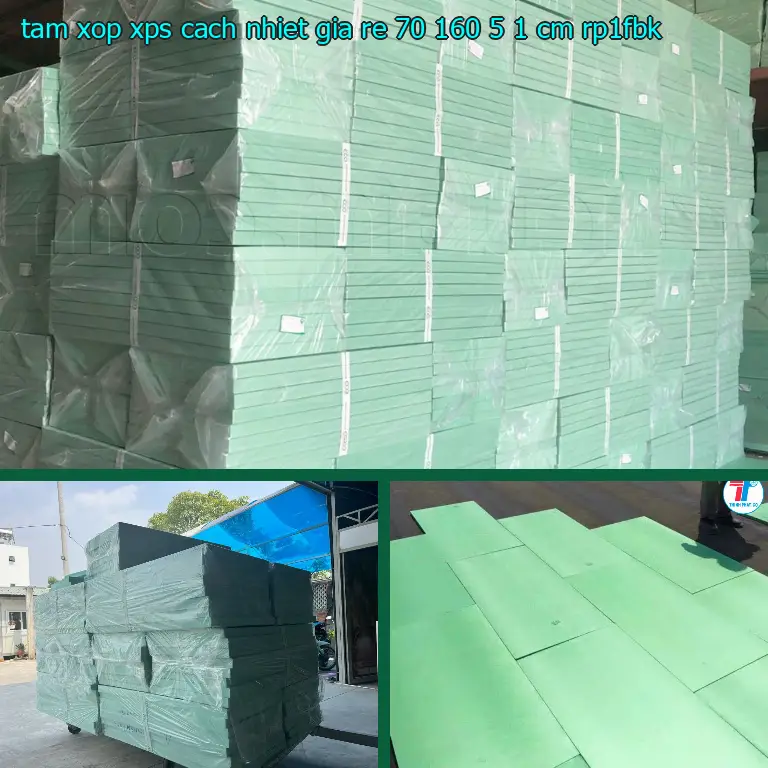 Model tấm xốp XPS cách nhiệt giá rẻ 70*160*5.1 cm: RP1FBK Model tấm xốp XPS cách nhiệt giá rẻ 70*160*5.1 cm: RP1FBK