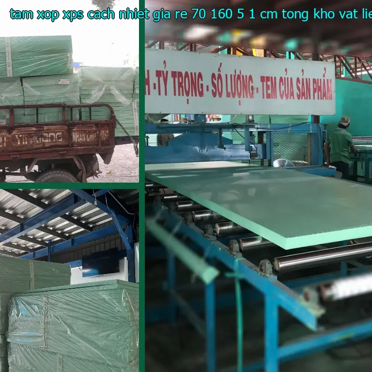 Nhà sản xuất tấm xốp XPS cách nhiệt giá rẻ 70*160*5.1 cm: Tổng kho vật liệu Việt Hưng Nhà sản xuất tấm xốp XPS cách nhiệt giá rẻ 70*160*5.1 cm: Tổng kho vật liệu Việt Hưng