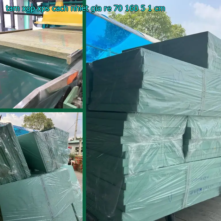 Tấm xốp XPS cách nhiệt giá rẻ 70*160*5.1 cm