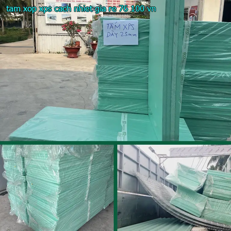 Xuất xứ tấm xốp XPS cách nhiệt giá rẻ 76.100₫: VN Xuất xứ tấm xốp XPS cách nhiệt giá rẻ 76.100₫: VN