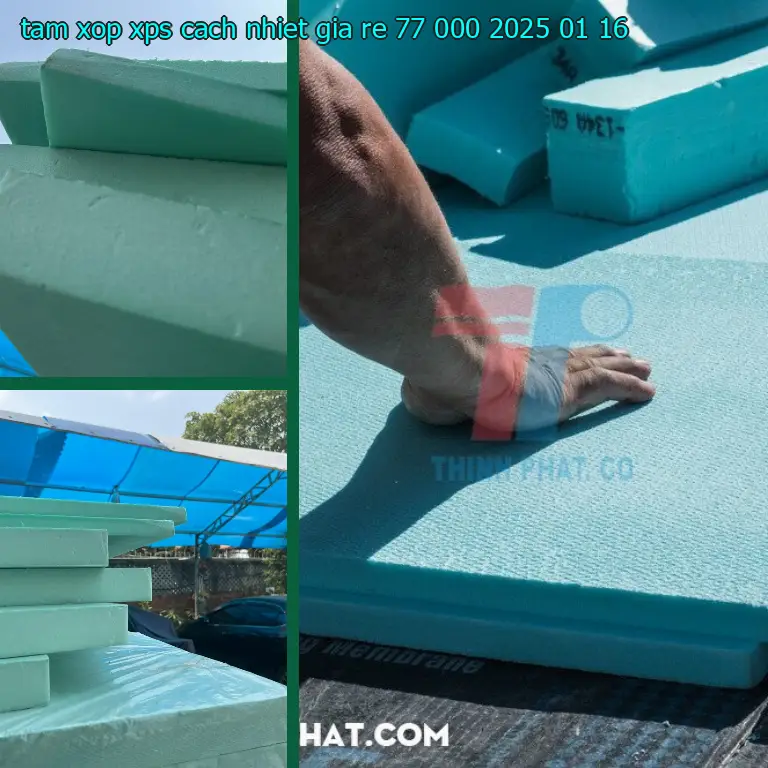 Ngày sản xuất tấm xốp XPS cách nhiệt giá rẻ 77.000₫: 2025-01-16 Ngày sản xuất tấm xốp XPS cách nhiệt giá rẻ 77.000₫: 2025-01-16