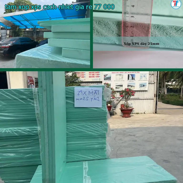 Tấm xốp XPS cách nhiệt giá rẻ 77.000₫