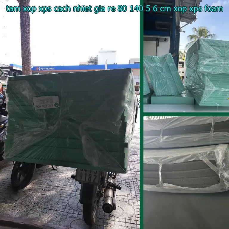 Danh mục tấm xốp XPS cách nhiệt giá rẻ 80*140*5.6 cm: Xốp XPS Foam