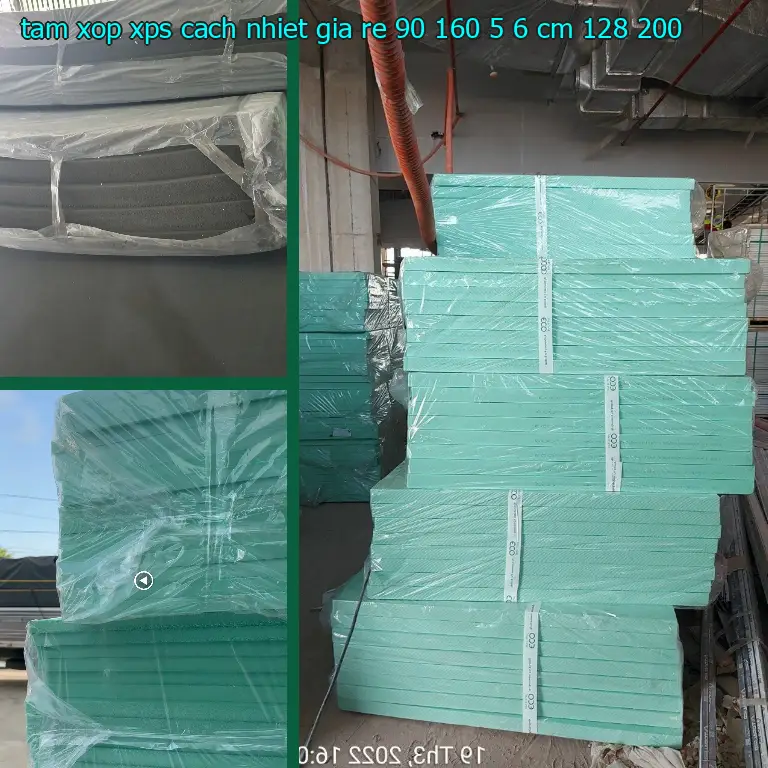 Giá tấm xốp XPS cách nhiệt giá rẻ 90*160*5.6 cm: 128.200₫ Giá tấm xốp XPS cách nhiệt giá rẻ 90*160*5.6 cm: 128.200₫