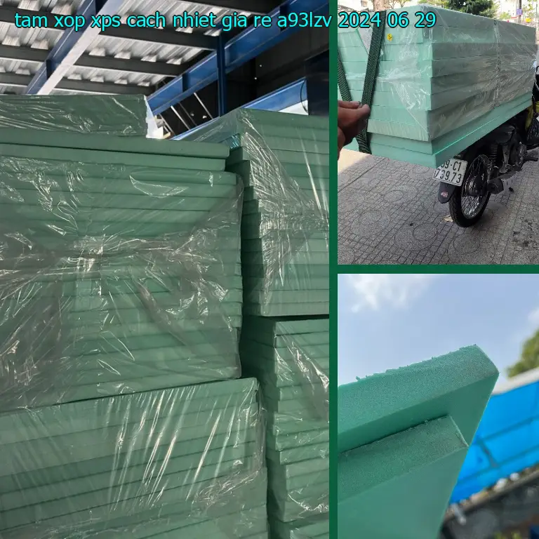 Ngày sản xuất tấm xốp XPS cách nhiệt giá rẻ A93LZV: 2024-06-29