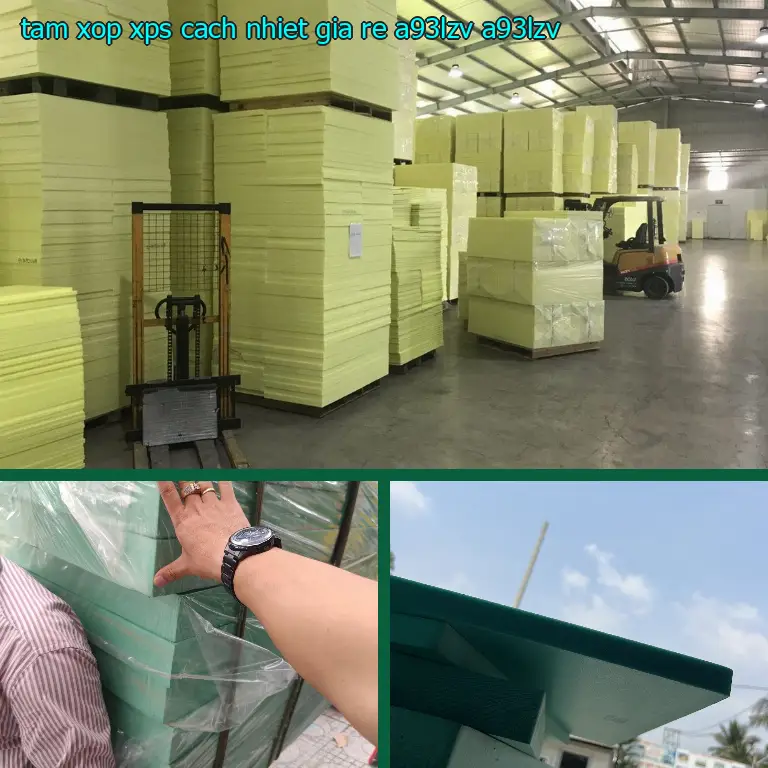 Model tấm xốp XPS cách nhiệt giá rẻ A93LZV: A93LZV