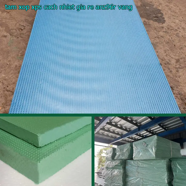 Màu sắc tấm xốp XPS cách nhiệt giá rẻ ANZ96R: Vàng Màu sắc tấm xốp XPS cách nhiệt giá rẻ ANZ96R: Vàng