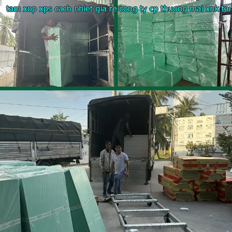 Model tấm xốp XPS cách nhiệt giá rẻ Công ty CP thương mại XNK Tân Phú Bình: 0LRWT4