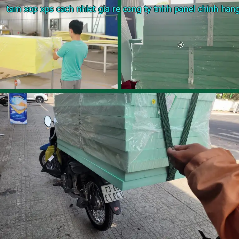 Tấm xốp XPS cách nhiệt giá rẻ Công ty TNHH Panel Chính Hãng