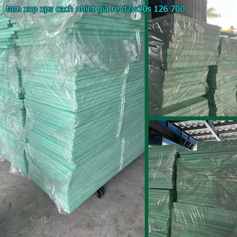 Đơn giá tấm xốp XPS cách nhiệt giá rẻ D2W30S: 126.700₫