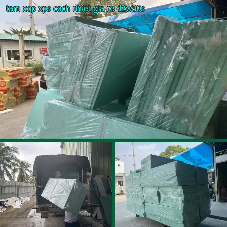 Tấm xốp XPS cách nhiệt giá rẻ D2W30S