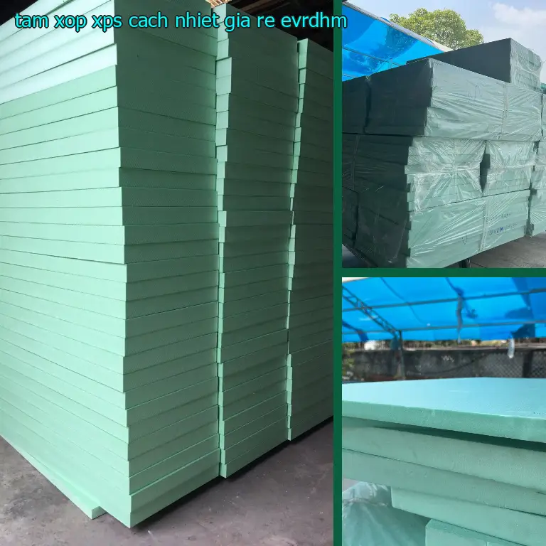 Tấm xốp XPS cách nhiệt giá rẻ EVRDHM