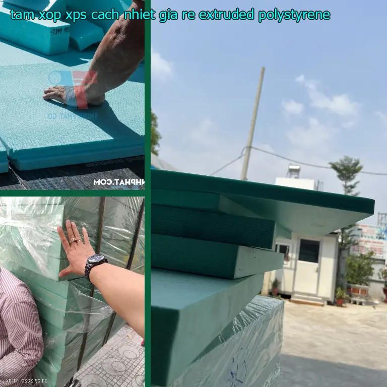 Tấm xốp XPS cách nhiệt giá rẻ Extruded Polystyrene
