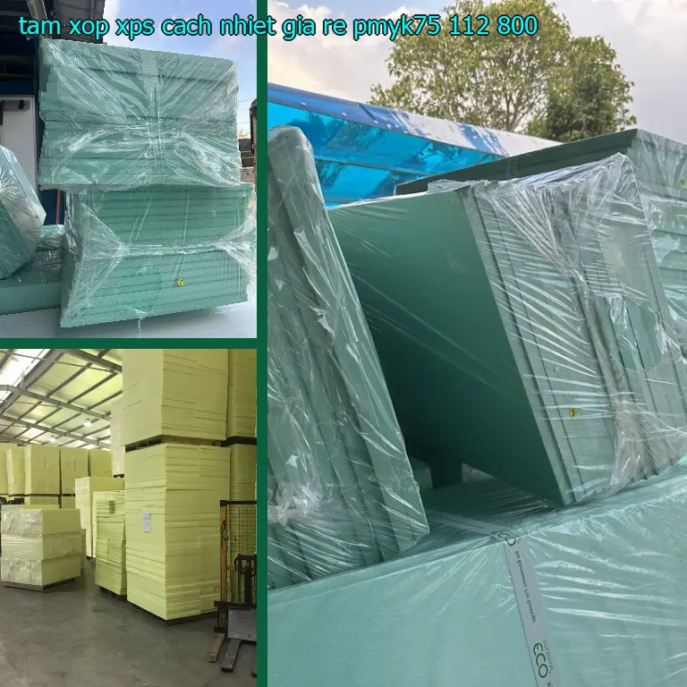 Giá tấm xốp XPS cách nhiệt giá rẻ PMYK75: 112.800₫ Giá tấm xốp XPS cách nhiệt giá rẻ PMYK75: 112.800₫