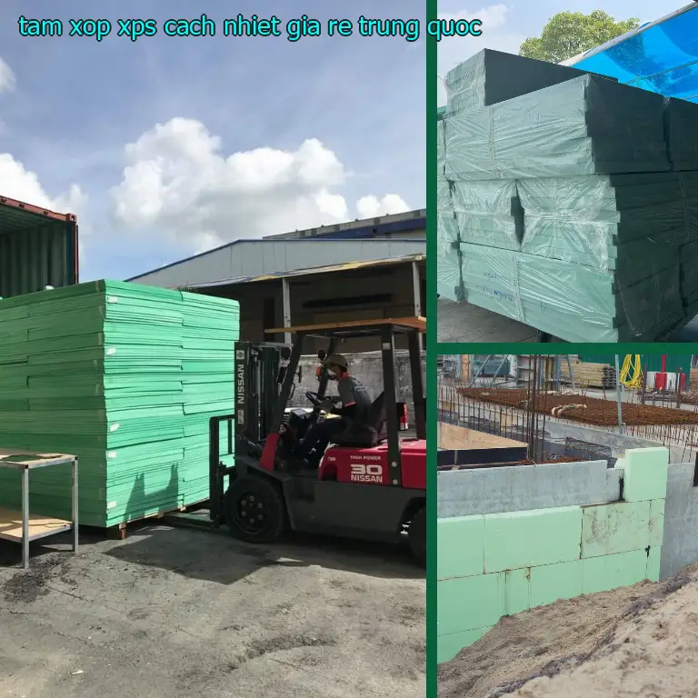 Tấm xốp XPS cách nhiệt giá rẻ Trung Quốc