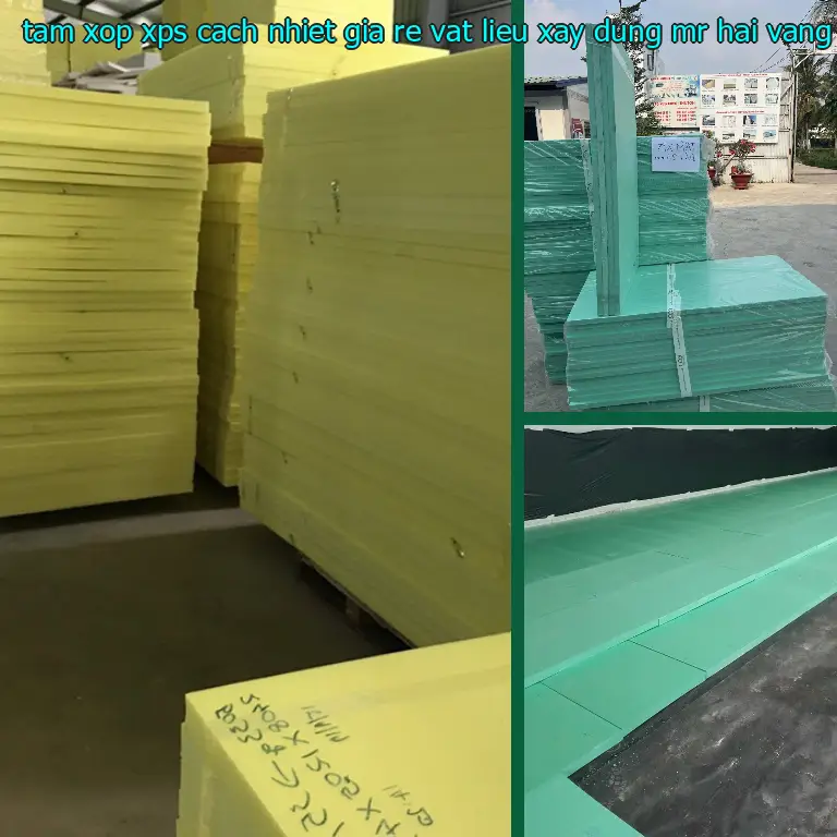 Màu sắc tấm xốp XPS cách nhiệt giá rẻ Vật Liệu Xây Dựng Mr.HẢI: Vàng Màu sắc tấm xốp XPS cách nhiệt giá rẻ Vật Liệu Xây Dựng Mr.HẢI: Vàng