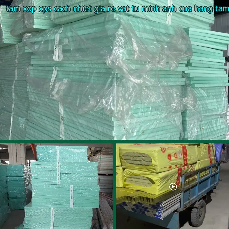 Nhà cung cấp tấm xốp XPS cách nhiệt giá rẻ Vật tư Minh Anh: Cửa hàng tấm xốp Mr.HẢI