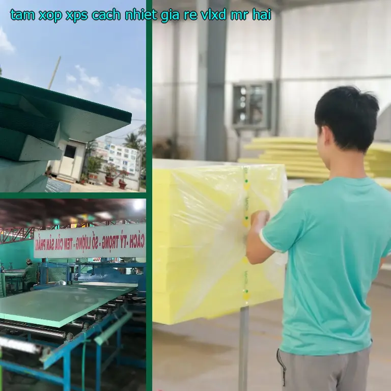Tấm xốp XPS cách nhiệt giá rẻ VLXD Mr.HẢI