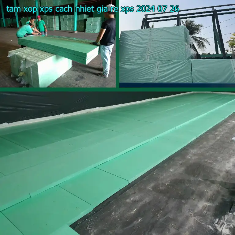 Ngày sản xuất tấm xốp XPS cách nhiệt giá rẻ XPS: 2024-07-26