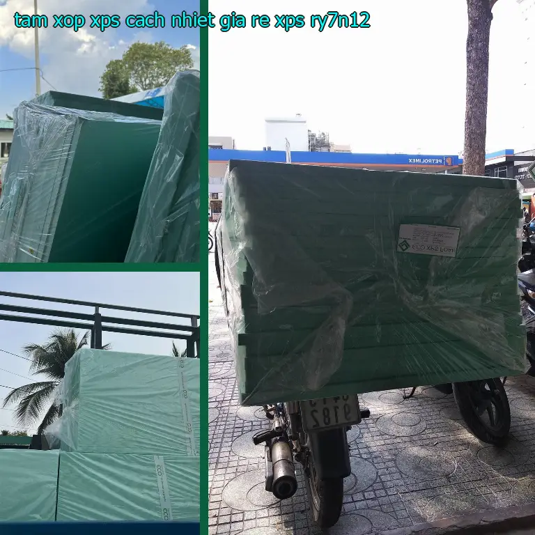 Model tấm xốp XPS cách nhiệt giá rẻ XPS: RY7N12