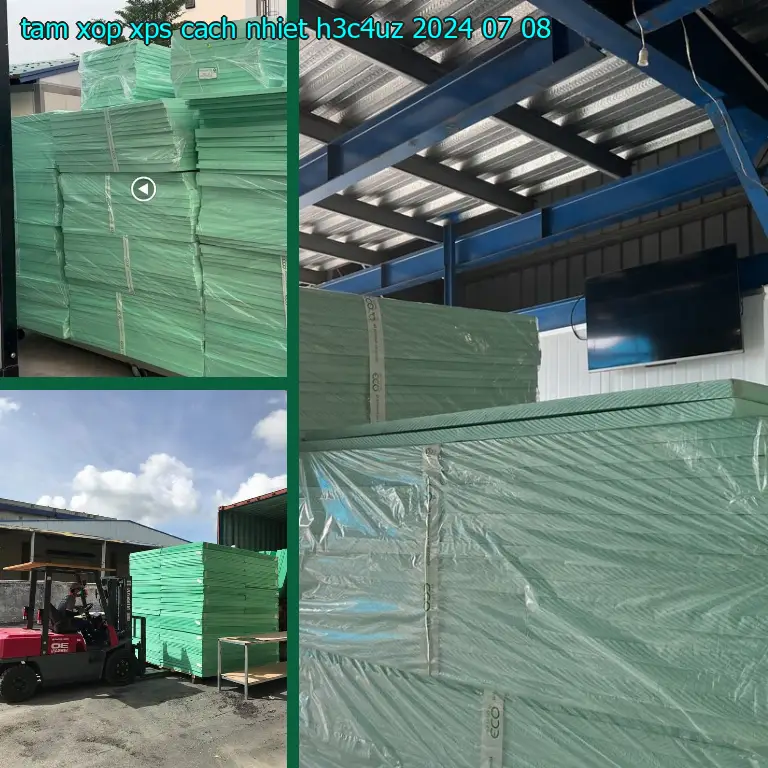 Ngày sản xuất tấm xốp XPS cách nhiệt H3C4UZ: 2024-07-08 Ngày sản xuất tấm xốp XPS cách nhiệt H3C4UZ: 2024-07-08