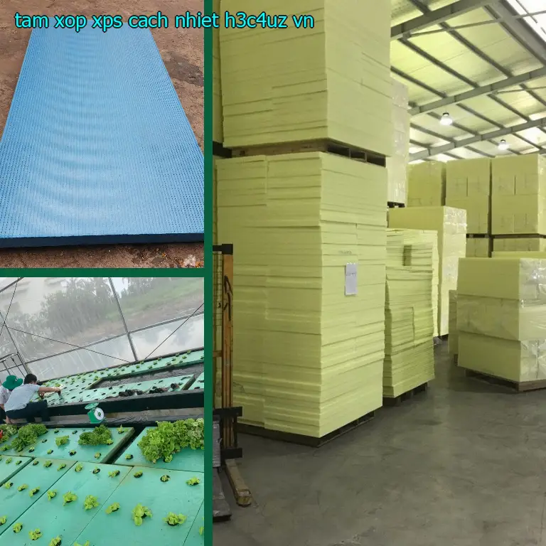 Xuất xứ tấm xốp XPS cách nhiệt H3C4UZ: VN Xuất xứ tấm xốp XPS cách nhiệt H3C4UZ: VN