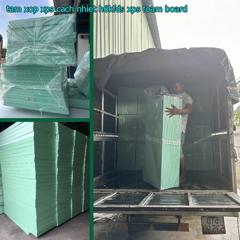 Danh mục tấm xốp XPS cách nhiệt H6KFDS: XPS Foam Board Danh mục tấm xốp XPS cách nhiệt H6KFDS: XPS Foam Board