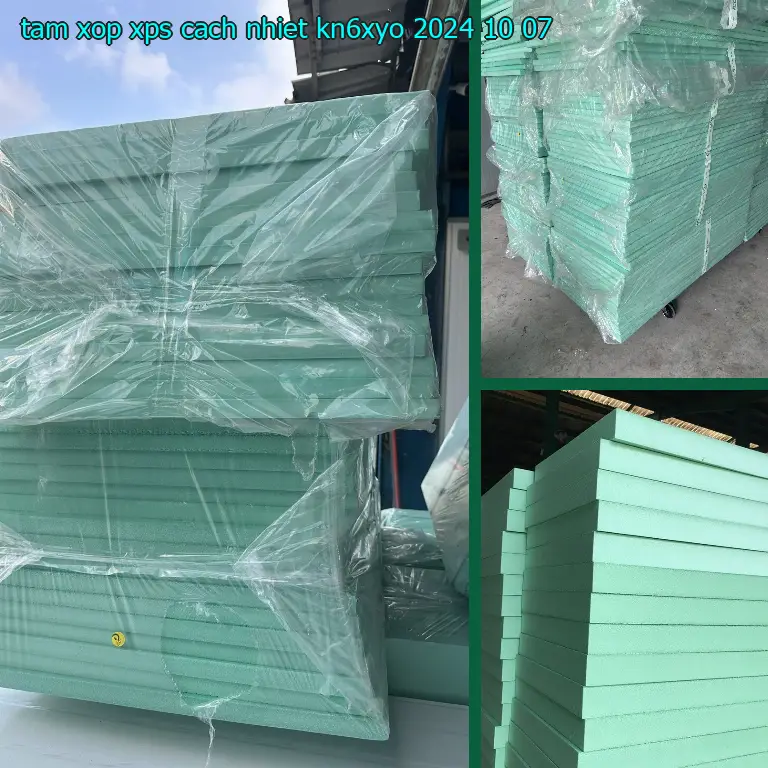 Ngày sản xuất tấm xốp XPS cách nhiệt KN6XYO: 2024-10-07 Ngày sản xuất tấm xốp XPS cách nhiệt KN6XYO: 2024-10-07