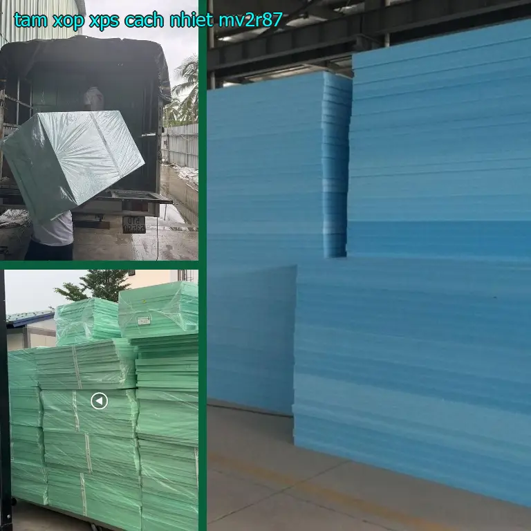 Tấm xốp XPS cách nhiệt MV2R87