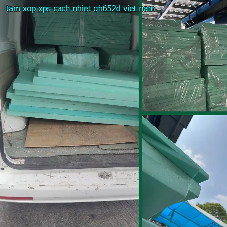 Xuất xứ tấm xốp XPS cách nhiệt QH652D: Việt Nam