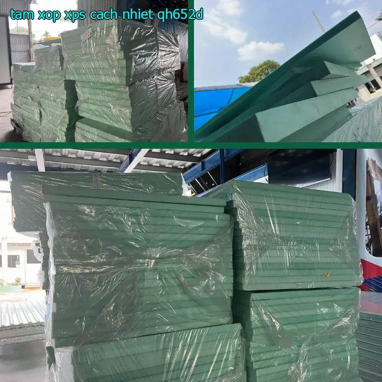 Tấm xốp XPS cách nhiệt QH652D