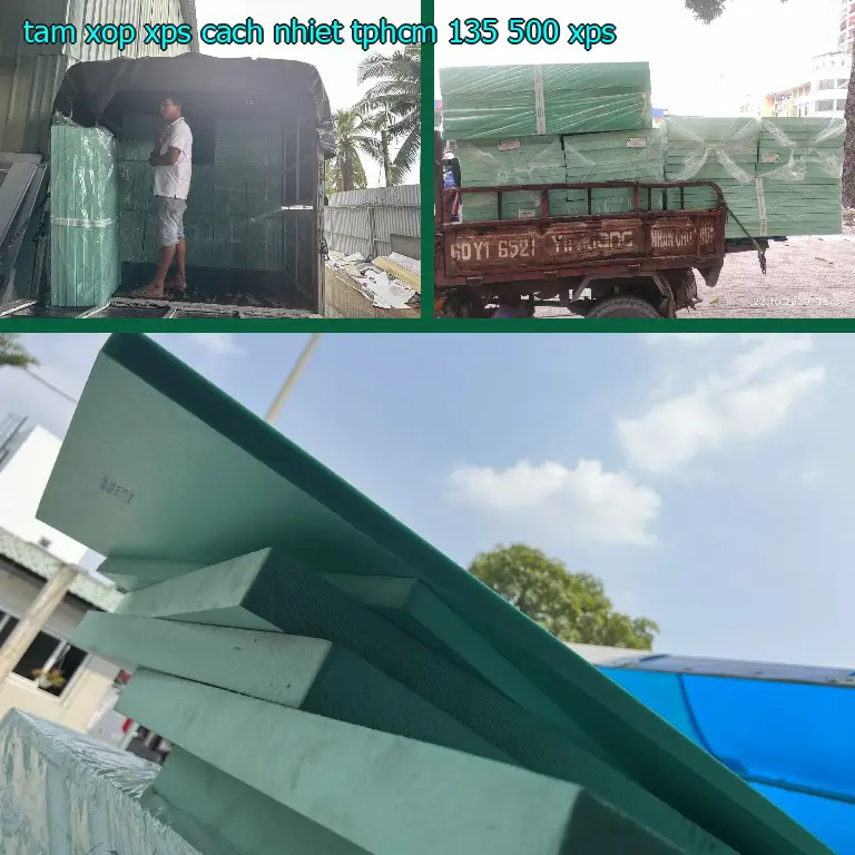 Chất liệu tấm xốp XPS cách nhiệt TpHCM 135.500₫: XPS