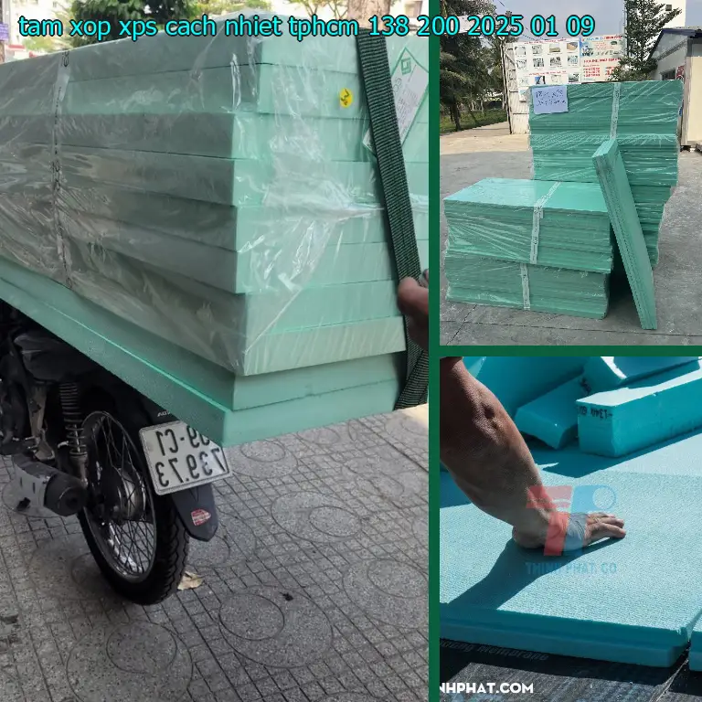 Ngày sản xuất tấm xốp XPS cách nhiệt TpHCM 138.200₫: 2025-01-09 Ngày sản xuất tấm xốp XPS cách nhiệt TpHCM 138.200₫: 2025-01-09