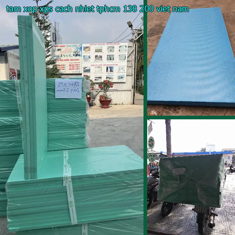 Xuất xứ tấm xốp XPS cách nhiệt TpHCM 138.200₫: Viet Nam Xuất xứ tấm xốp XPS cách nhiệt TpHCM 138.200₫: Viet Nam